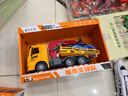妈宝孖宝大号平板拖车玩具男孩工程救援车吊车清障车儿童汽车模型运输卡车 实拍图
