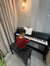 海蒂诗 电钢琴88键重锤电子钢琴儿童初学幼师专业成人家用数码立式钢琴 P-310木纹黑-蓝牙-重力度-配琴凳 实拍图