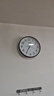康巴丝（Compas）挂钟客厅 简约静音客厅石英钟表挂墙时钟 c2866 黑色 30.5cm直径 实拍图