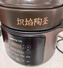 九阳（Joyoung）快炖电炖锅 电砂锅电炖盅 紫砂锅 燕窝炖盅煮粥锅直炖大容量多功能锅可预约保温GD630 实拍图