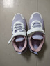 鸿星尔克（ERKE）童鞋男女童运动鞋儿童缓震轻便跑鞋淡紫粉/微晶白/神秘紫35 实拍图
