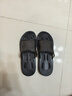 京东京造【浴室拖】拖鞋男士软弹速干漏水拖鞋eva浴室凉拖熠光黑42-43 实拍图