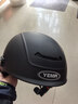 野马（YEMA）3c认证新国标A类365S电动车头盔男女加大码大号大头围夏季摩托车安全帽 皮亚黑配透明长镜 实拍图