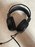 惠普（HP）H100游戏耳机头戴式耳麦带麦克风电竞网吧有线耳机游戏吃鸡三角洲行动听声辨位 3.5mm+USB黑 实拍图