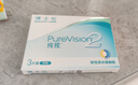 博士伦纯视2代硅水凝胶月抛型3片高透氧隐形眼镜高光度透氧500度 实拍图