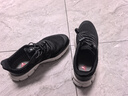 足力健老人鞋中老年轻便休闲散步鞋2431380J 男 黑色 43 实拍图
