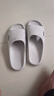 洁丽雅防臭拖鞋男士夏季2025新款居家室内浴室洗澡eva家用防滑凉拖鞋女 浅灰 【1.0性价比 | 无甲醛致癌物】 44-45 【适合43-44码】 实拍图