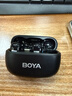 BOYA博雅mini无线领夹麦克风手机直播收音麦克风一拖一 户外采访短视频收音器AI降噪迷你话筒 Type-C版 实拍图