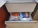 华凌美的出品神机518L法式多门冰箱自动制冰双系统主动净化超薄零嵌入大容量HR-518WUFIPZ国家补贴 实拍图