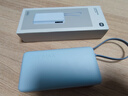 小米（MI）【3C认证】自带线充电宝20000 67W 浅蓝色 可上飞机/火车 可充手机平板笔记本耳机 iPhone安卓可用 实拍图