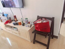 家逸实木折叠餐椅家用椅子餐厅餐桌椅简约靠背椅便携麻将椅户外休闲椅 实拍图