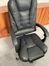 费林斯曼老板椅办公椅电脑椅靠背椅按摩可躺转椅搁脚午休电竞椅子懒人座椅 【双联动可躺】经典黑 联动扶手 【送货上门】 实拍图