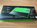 雷蛇（Razer）猎魂光蛛V3专业竞技版 8KHz模拟光轴 电竞游戏键盘 87键 电竞绿 新品  实拍图