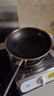 炊大皇炒锅有钛0氟不粘锅316L不锈钢不粘平底炒锅32cm 实拍图