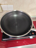康巴赫炒锅不粘锅316L不锈钢炒菜锅32cm蜂窝平底煎炒锅电磁炉燃气灶通用 实拍图