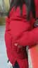 巴拉巴拉童装儿童羽绒服男童女童2026冬季加厚保暖衣服亲子装防护防风外套 实拍图