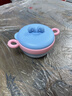 COOKSS婴儿辅食碗恒温注水保温碗316不锈钢宝宝婴幼儿吃饭儿童餐具浅蓝 实拍图