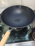 三禾炒锅无涂层钛铁不粘锅炒菜锅钛铁炒锅氮化防锈有钛铁锅圆底32cm 实拍图