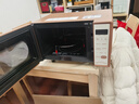 美的（Midea）小滋味微波炉烤箱一体机小型家用微波炉光波加热一级能效平板变频复古美拉德风C1G2 实拍图