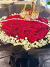 琐拉情人节鲜花速递玫瑰花束求婚生日礼物送女友全国同城花店配送 52朵红玫瑰花束—吾爱 实拍图
