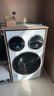统帅（Leader）海尔出品懒人三筒洗衣机ProMax双烘全自动 PTC烘干 国家补贴 三桶 12.5公斤XQGL125-MHBLDE697WU1 实拍图