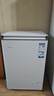 海尔（Haier）100L单温冰柜小型家用小冰柜商用减霜一级能效冷藏冷冻转换深冷冷柜小冰箱BC/BD-100GHW9D国家补贴 实拍图