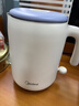 美的（Midea）电热水壶米色烧水壶便携式烧水杯差旅 0.6L智能断电304食品级不锈钢迷你便携小容量年货SH06X6-103 实拍图