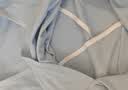 爱宝适月子服上衣秋冬哺乳衣纯棉横开口喂奶衣孕产妇家居服M327蓝色XXL 实拍图