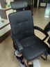 南皇弓形椅办公椅老板椅久坐家用电脑椅办公室座椅总裁椅麻将椅子靠背 深灰色超纤皮|3d头枕-53cm加高靠背 不可调节 固定扶手 +乳胶+加粗钢脚 实拍图