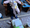 巴拉巴拉balaOne儿童羽绒裤男女童长裤宝宝保暖2025冬季高腰208425108201 实拍图