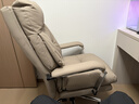 顾全电脑椅老板椅160°可躺 舒适办公椅人体工学椅大班椅C570金咖纤 实拍图