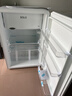 美的（Midea）116L单门小冰箱白色复古双温冷藏冷冻客厅办公室租房宿舍美妆家用办公小型迷你冰箱BCD-116M 实拍图