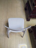 全品屋餐椅凳子塑料椅子办公椅靠背休闲椅书桌椅学习椅化妆椅电脑椅 实拍图