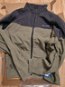 Columbia哥伦比亚户外男子简约立领时尚外套保暖舒适抓绒衣AE0560 397 军绿色拼鲨鱼黑 M(175/96A) 实拍图