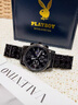 花花公子（PLAYBOY）黑武士男士手表防水男款腕表2026新款男生石英表送男友情人节礼物 实拍图