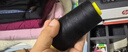 欣沁线宝塔线缝纫线缝衣线缝纫机线家用手工缝补高档针线3000码 黑色 实拍图
