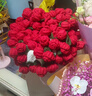 SWEET CUPID99朵玫瑰花束毯子成品手工永生花送闺蜜七夕情人节礼物结婚送老婆 实拍图