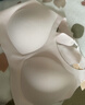 ubras虞书欣同款无尺码内衣女无痕隐形3A抗菌无钢圈文胸罩白色常规版 实拍图