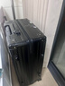 花花公子行李箱女登机箱拉杆箱男旅行箱大容量学生密码皮箱子26英寸黑色 实拍图