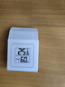 温度计室内家用精准婴儿房温湿度计壁挂室干湿计电子数显表高精度 【一只装】白色-迷你温湿度计 实拍图