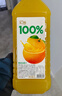 汇源100%橙混合果汁2000ml*1瓶2L尝鲜大桶装节日年货节送礼宴请 实拍图