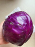 高山露天紫甘蓝新鲜紫包菜卷心菜花青素沙拉蔬菜包菜凉拌新鲜蔬菜 带箱1斤（产地直发）/1个小小的 【高山绿色种植】每日新鲜采收 实拍图