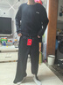 李宁运动裤男春秋季冬季卫裤男士裤子休闲裤直筒裤宽松大码跑步长裤 实拍图
