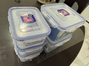 乐扣乐扣（LOCK&LOCK）塑料密封保鲜盒套装厨房冷冻保鲜储物收纳盒5件套 实拍图