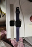 Apple/苹果 【情人节】Watch S11 智能手表蜂窝款46毫米银色铝金属表壳雾紫色运动型表带S/M 实拍图