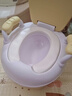 小哈伦儿童马桶宝宝坐便器婴幼儿尿盆小孩坐便器小便器双软垫柠黄0-6岁 实拍图