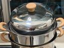苏泊尔（SUPOR）蒸锅家用不锈钢双层汤锅蒸笼大容量多功能·木韵系列EZ26JBS16 实拍图