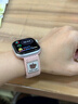 Apple/苹果 【情人节】Watch S11 智能手表GPS款42毫米玫瑰金色铝金属表壳淡桃粉色运动型表带M/L 实拍图