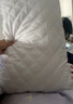 洁丽雅（Grace）纯棉A类枕头枕芯双人成人高弹羽丝绒枕头芯一对装 实拍图