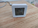 温湿度计婴儿房室内家用车内电子温湿度计迷你便携高精度传感器可壁挂 智能温湿度计-白色小巧*1 实拍图